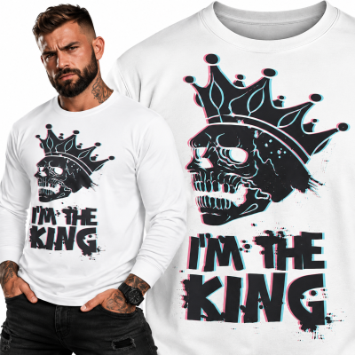 LONGSLEEVE ŚMIESZNY IM THE KING